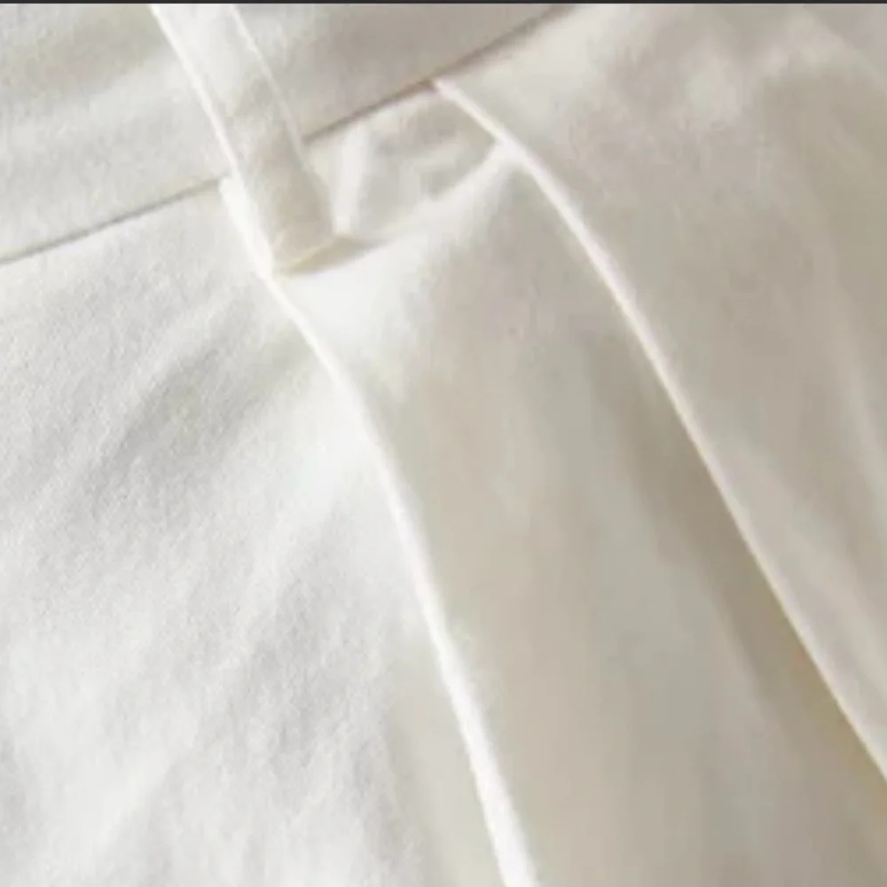 Staud White High Waist Shorts size 2